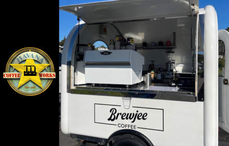 Brewjee Coffee Cart is here!
